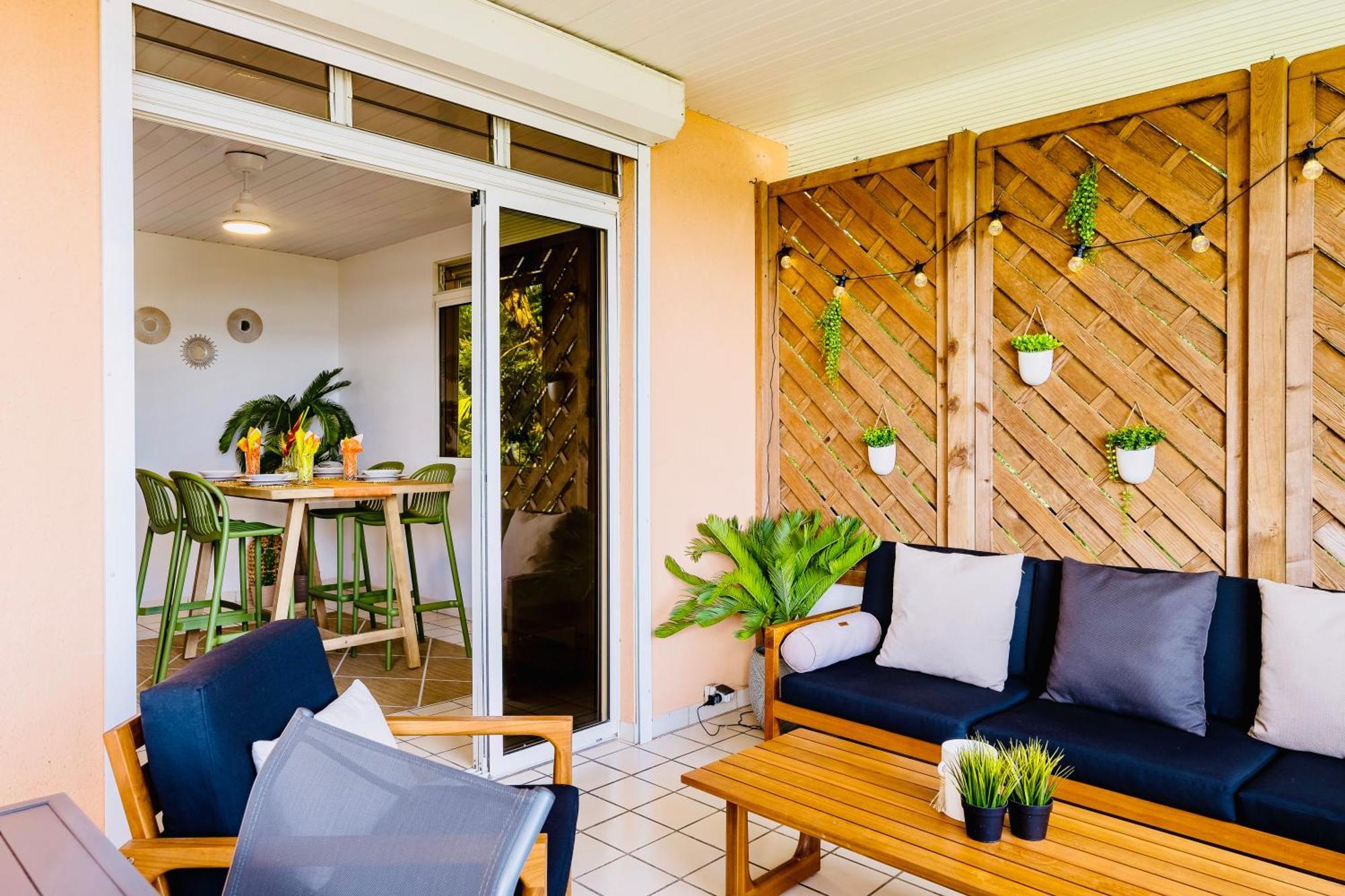 Maison Yole Bleue - Vue Sur Les Trois Ilets Exterior foto